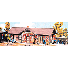 "Breitenbach" Station w/Freight Room -- 7-13/32 x 3-13/64 x 2-5/8"18.5 x 8 x 6.5cm
