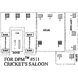 Cricket's Saloon Window Kit for DPM