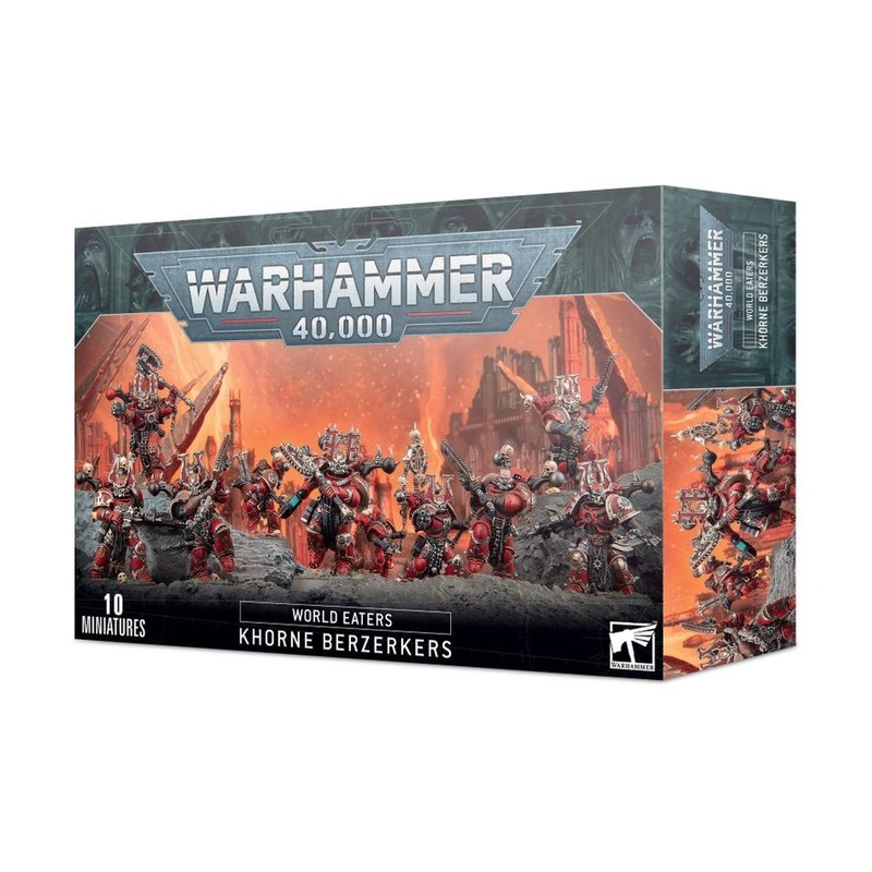 Games Workshop Warhammer 40,000: World Eaters Khorne Berzerkers