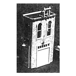 "Grand Little Projects" 1/4" Scale for Miniature Workshop -- Firehouse #.25