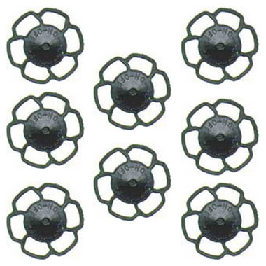 Kadee #2044 Champion Brake Wheel Black (8) Freight Car Detail Parts HO Scale